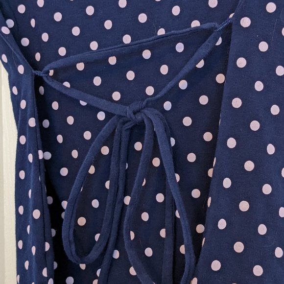 Justice Girls Navy Knit Top With Sequin Bow Shoulder Detail Size 14 (Bundle) - Picture 4 of 6